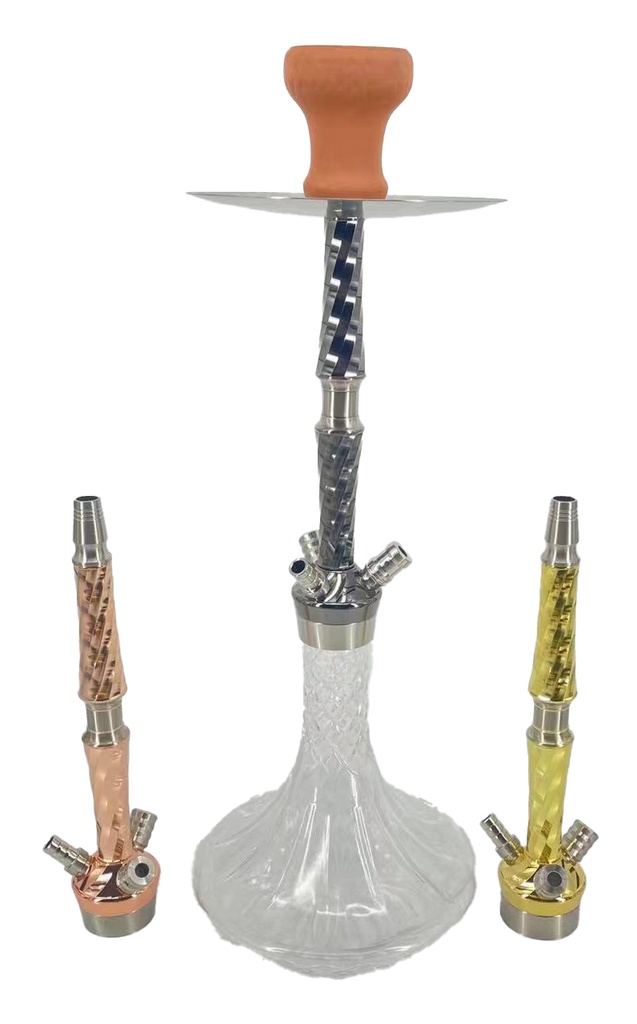 SABA – HOOKAH – 22" 3RIO SERIES – TRIPLE HOSE DESIGN – 1CT – SB-DX15 – [MSRP: $89]