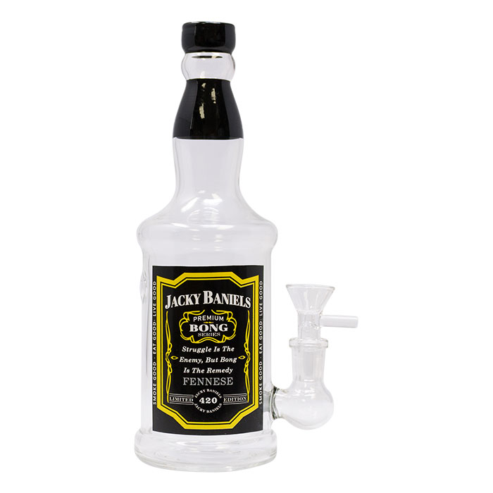 JACK D'S – GLASS WATER PIPE – PREMIUM GLASS – 200G – 1CT – GB1105 – [MSRP: $34]