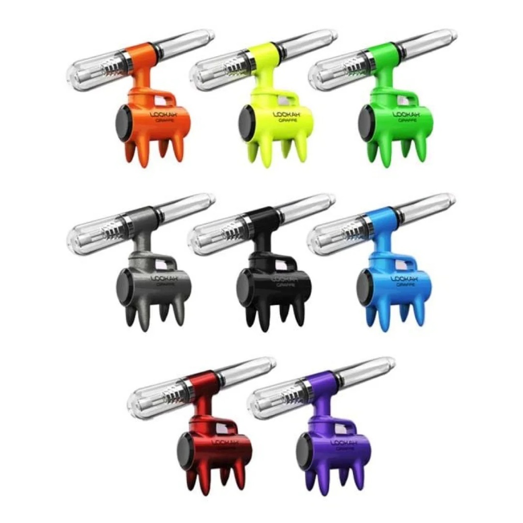 LOOKAH – VAPE TANKS – GIRAFFE ELECTRIC NECTAR COLLECTOR – 650MAH BATTERY CHARGE SCREEN – VARIOUS COLORS – 1CT – [MSRP: $81.50]