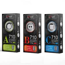 LOOKAH - 710 CONNECT REPLACEMENT QUARTZ COILS – WAX VAPORIZER – ASSORTED – 5CT – LOOKAH - 110046 – [MSRP: $12 EACH]