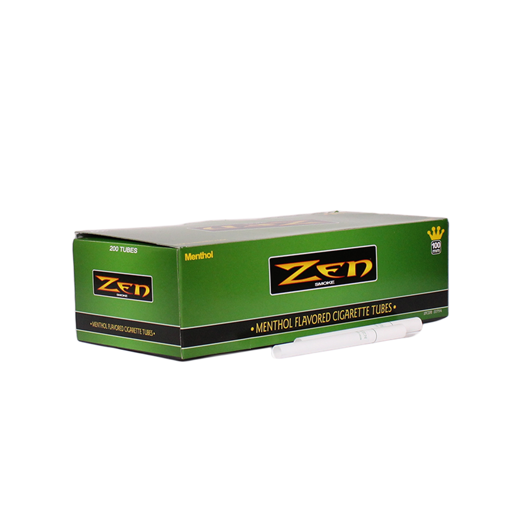 ZEN – CIGARETTE FILTER TUBES – VARIOUS FLAVORS – KINGS & 100MM – 200 CT – 1UNIT – [MSRP: $8]