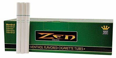 ZEN – CIGARETTE FILTER TUBES – VARIOUS FLAVORS – KINGS & 100MM – 200 CT – 1UNIT – [MSRP: $8]