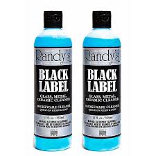 RANDY’S – SMOKING ACCESSORIES – BLACK LABEL CLEANER 12FL OZ / 35ML – 1CT – RANDY'S - 110529 – [MSRP: $11.50]