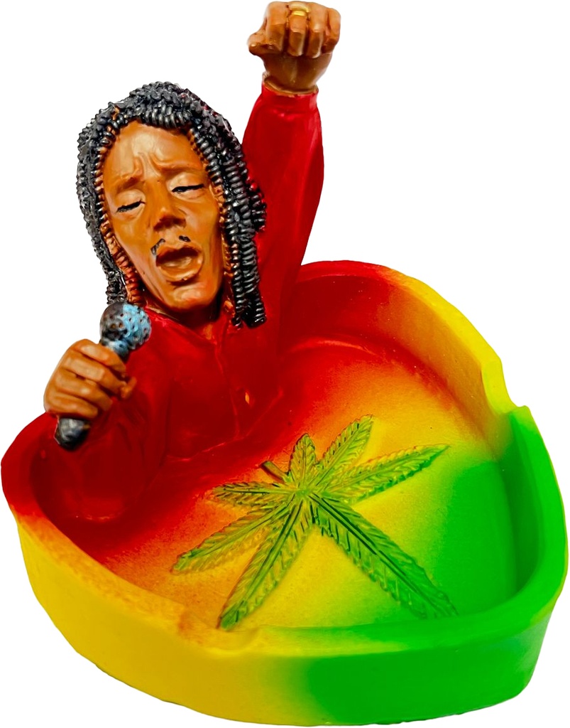RASTA – ASHTRAY – HEART – 1CT – [MSRP: $9]