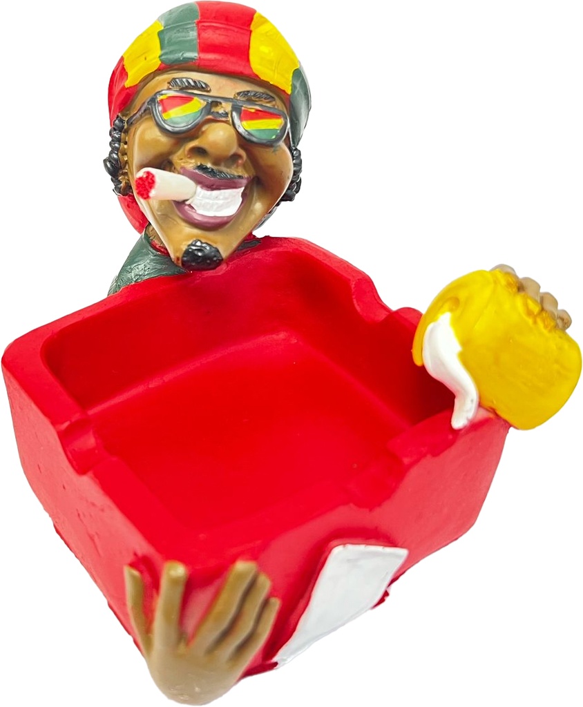 RASTA – ASHTRAY – BOX – 1CT – [MSRP: $9]