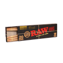 RAW – PRE-ROLLED CONES – BLACK – KING SIZE – 20CT DSPL – [MSRP: $6.50 EACH]