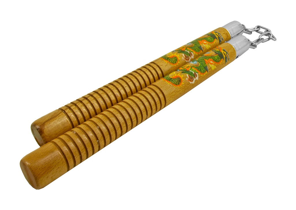 ASSORTED NUNCHUCKS – 12" – 12.75" – KNIVES & SELF DEFENSE – 1CT – [MSRP: $17.50-$27.50]