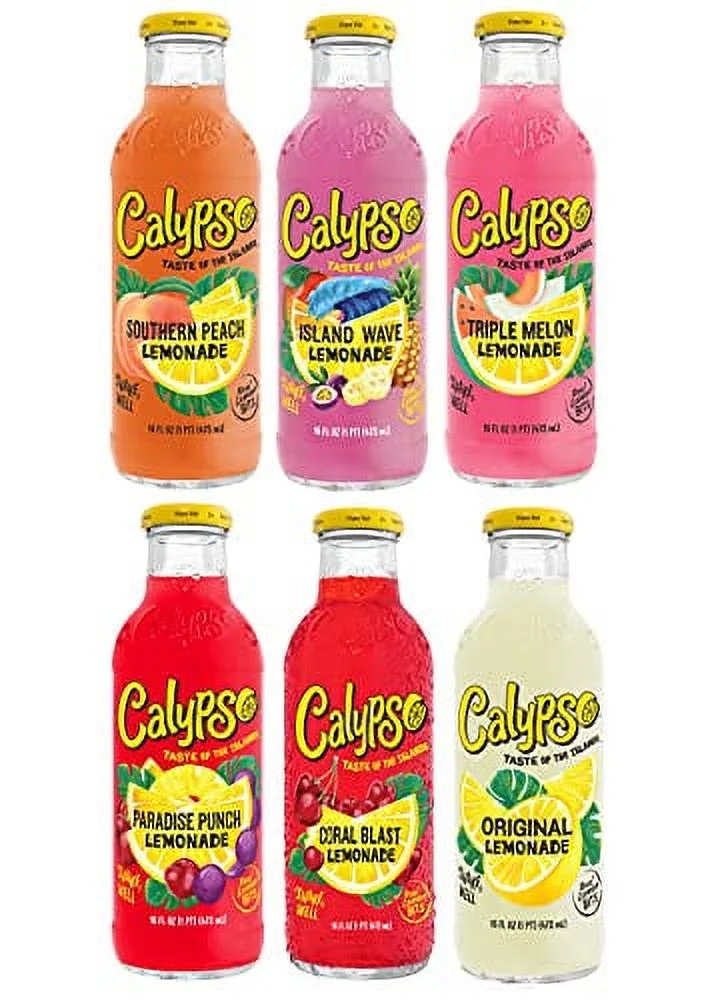 CALYPSO – SOFT DRINKS – 16OZ – 12CT CASE – [MSRP: $3 EACH]