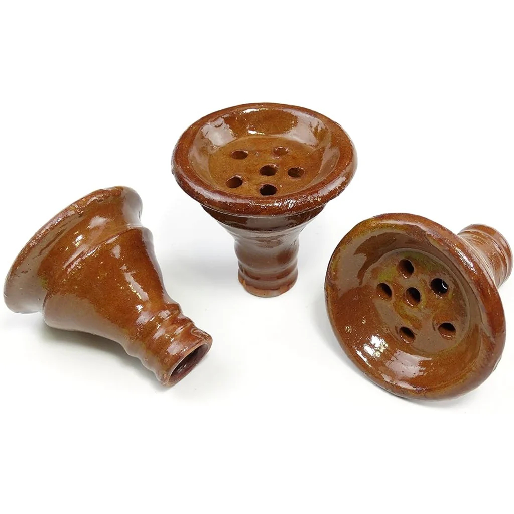 EGYPTIAN CLAY HOOKAH HEAD – HOOKAH ACCESSORIES – MEDIUM SIZE – 1CT – [MSRP: $6.50]