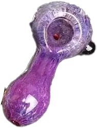 AMETHYST DREAM – PEANUT GLASS HAND PIPE – GLASS ACCESSORIES – 2.5-INCH PURPLE FRIT – 2CT – 2X-PGHP-8836 – [MSRP: $3.50 EACH]