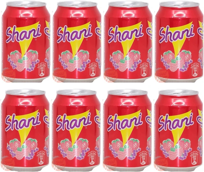 SHANI – FRUIT FLAVOR DRINK – FOOD & BEVERAGES / SOFT DRINKS – 300ML – 24CT CASE – [MSRP: $1.5 EACH]