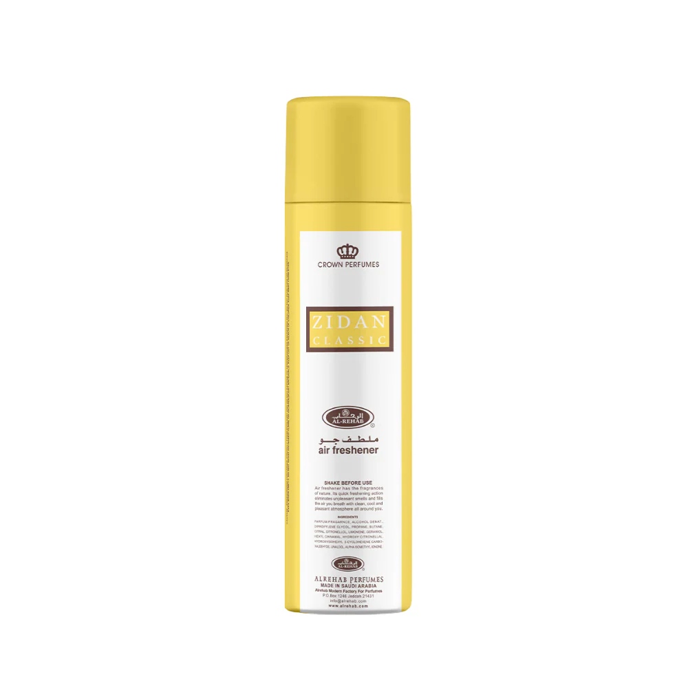 AL REHAB ZIDAN CLASSIC – AIR FRESHENERS – 300ML – VARIOUS SCENTS – 6CT – [MSRP: $6 EACH]