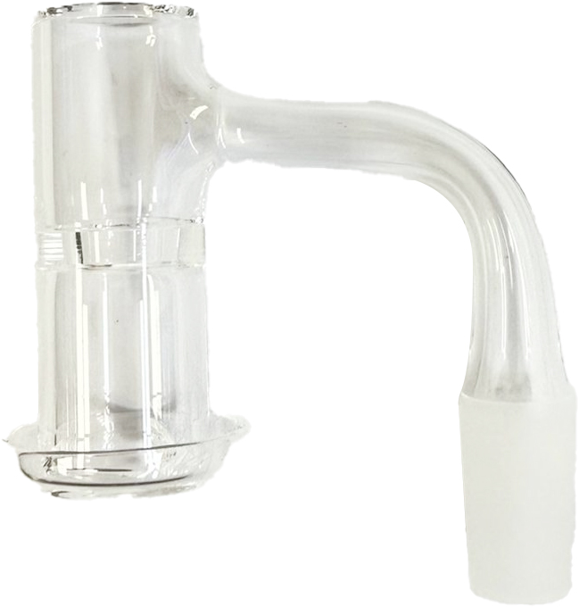 TOKES BUDDY – QUARTZ BANGER – GLASS ACCESSORIES – HYBRID SLURPER-BLENDER – BAMBOO JOINT – 14MM MALE – 90° – 1CT – GB1177 – [MSRP: $11.50]