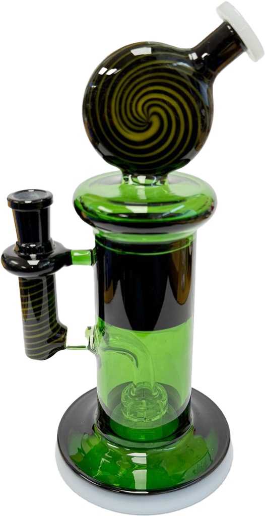 TRIPZ GLASS – CANDY POP TOP – GLASS WATER PIPE – 9.25 INCH – 530G – 1CT – GB1121 – [MSRP: $82.50]