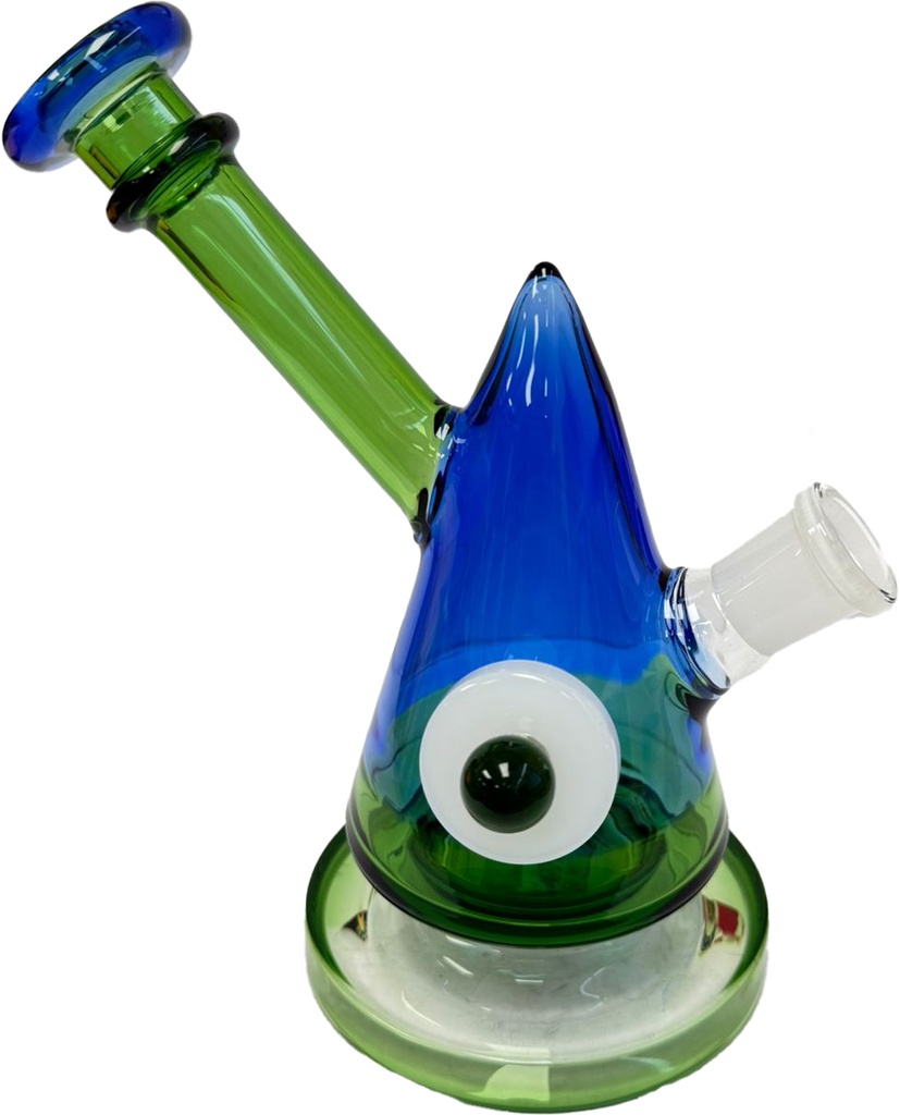 I SEE YOU (GOOD LUCK) – GLASS WATER PIPE – 13-INCH – 330G – 1CT – GB1131 – [MSRP: $55]