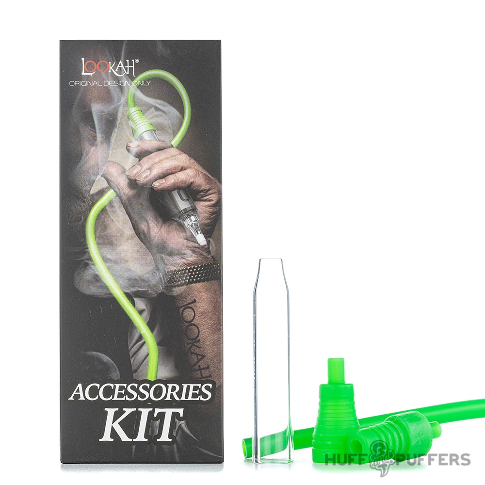 LOOKAH – SEAHORSE PRO ACCESSORIES KIT – HEMP VAPORIZERS ACCESSORIES – 1CT – LOOKAH-114482 – [MSRP: $30]