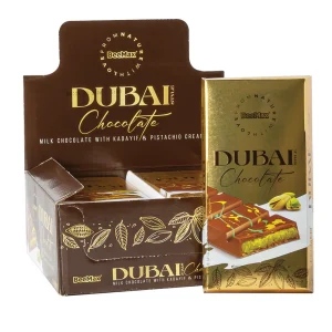 BEEMAX - DUBAI CHOCOLATE PREMIUM – CANDY & SNACKS – 95G – 6CT DISPLAY – [MSRP: $15 EACH]