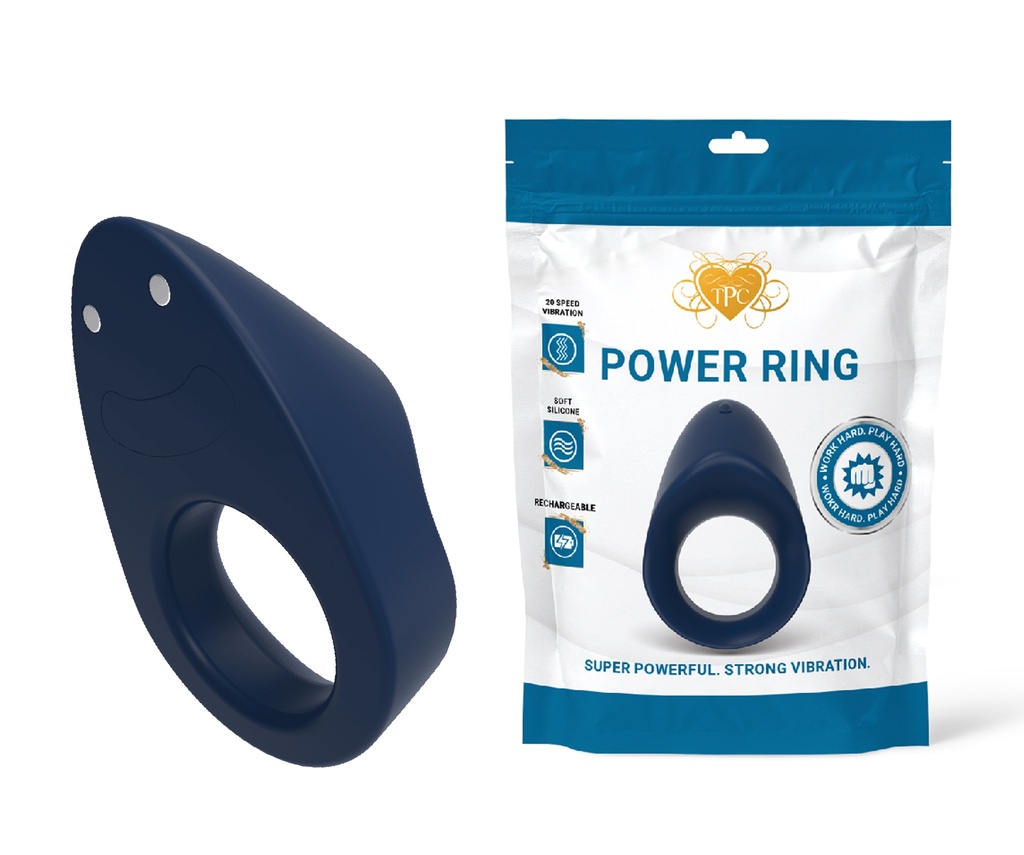 POWER RING – ADULT TOYS – MALE – 1CT – [MSRP: $30]