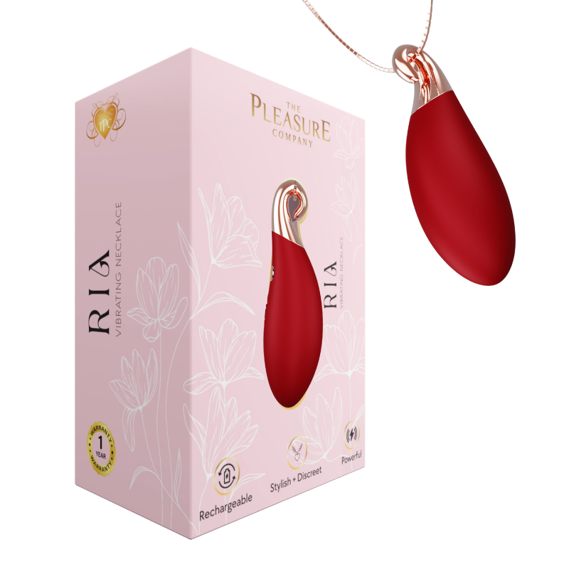 RUBY VIBRATING NECKLACE – ADULT TOYS – FEMALE – 1CT – TPC1022 – [MSRP: $37.50]