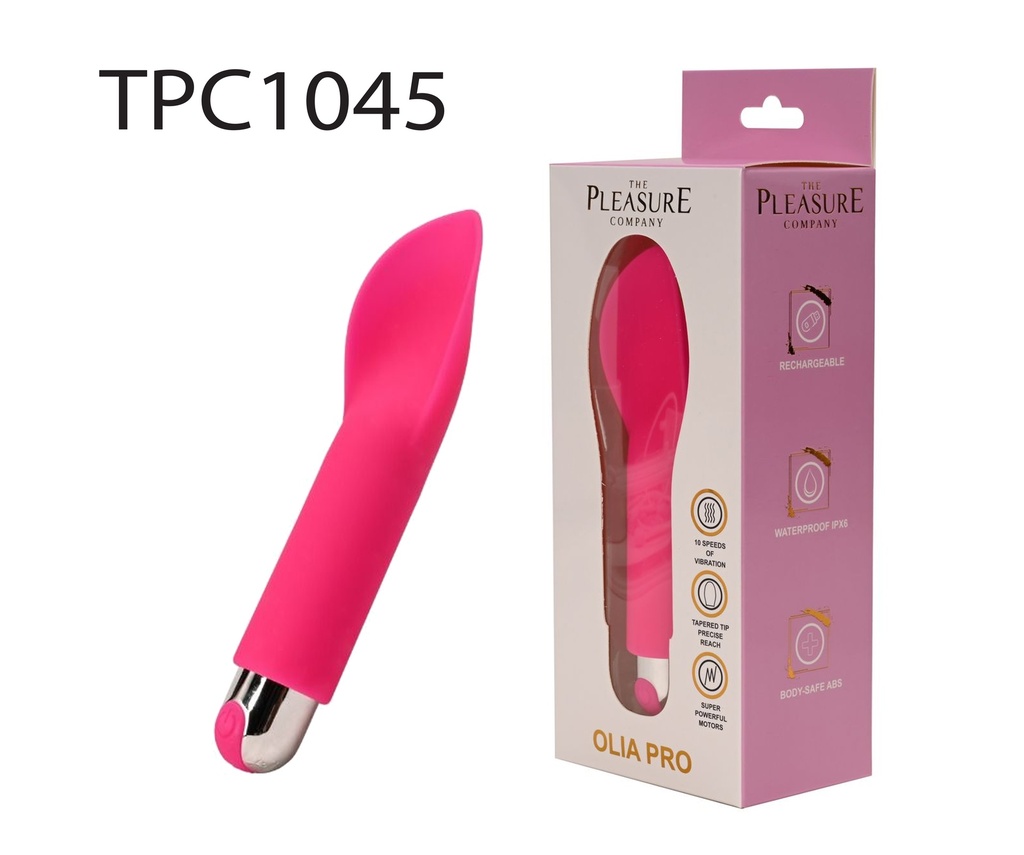 OLIA PRO MASSAGER – ADULT TOYS – FEMALE – 1CT – TPC1045 – [MSRP: $37.50]