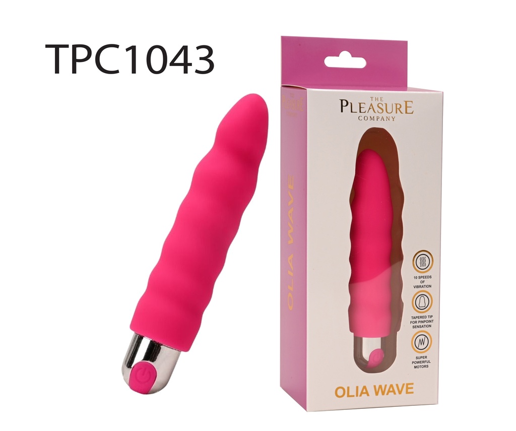OLIA WAVE MASSAGER – ADULT TOYS – FEMALE – 1CT – TPC1043 – [MSRP: $37.50]