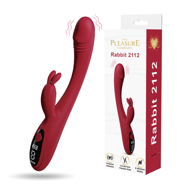 RABBIT 2112 VIBRATOR – ADULT TOYS – FEMALE – 1CT – TPC1052 – [MSRP: $37.50]