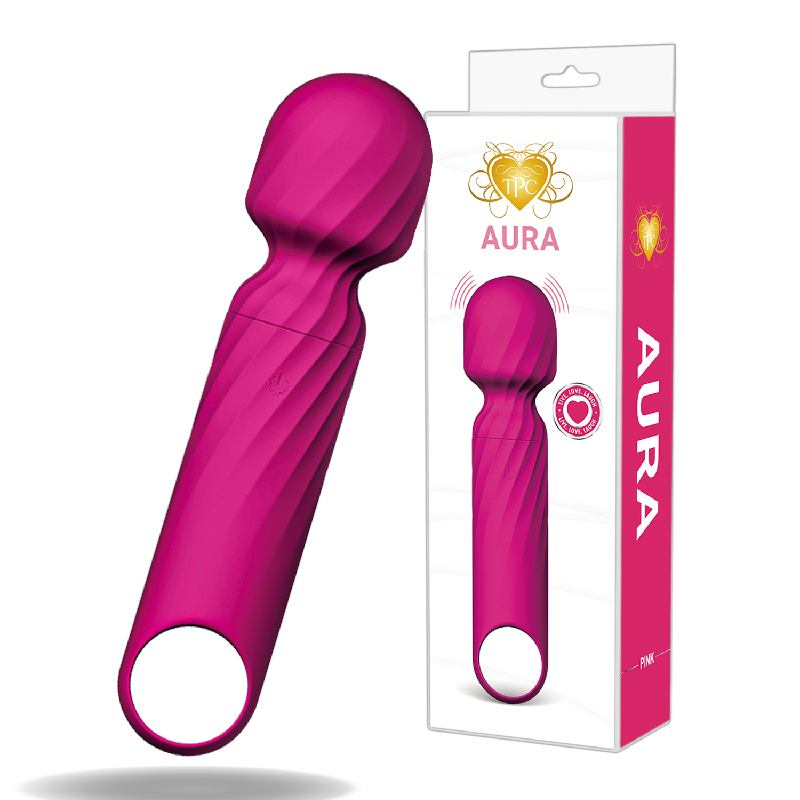 AURA MINI WAND – ADULT TOYS – FEMALE – 1CT – [MSRP: $42.50]