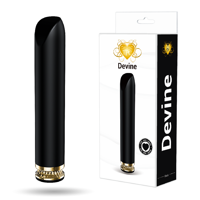 DEVINE CHROME ACCENT MINI WAND – ADULT TOYS – FEMALE – 1CT – [MSRP: $47]