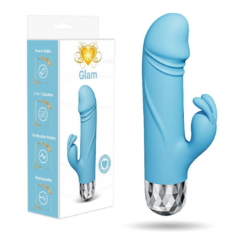GLAM MINI RABBIT – ADULT TOYS – FEMALE – 1CT – [MSRP: $39.50]
