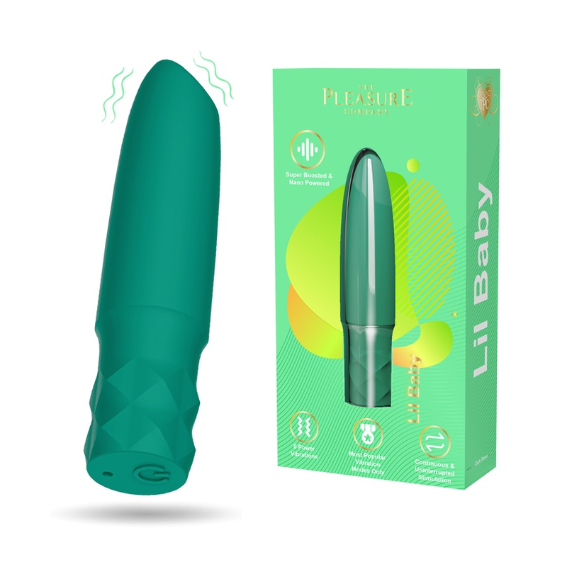 LIL BABY MINI MASSAGER – ADULT TOYS – FEMALE – 1CT – [MSRP: $37.50]