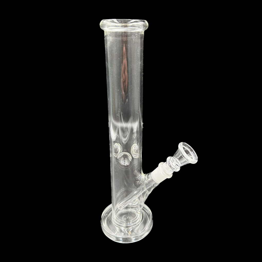 CLEAR CLASSIC – GLASS WATER PIPE – 10-INCH – STRAIGHT TUBE – 320G – 1CT – GB-ST10-320G – [MSRP: $19.50]