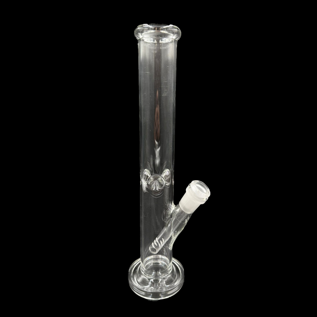 CLEAR CLASSIC – GLASS WATER PIPE – 12-INCH – STRAIGHT TUBE – 350G – 1CT – GB-ST12-350G – [MSRP: $20.50]