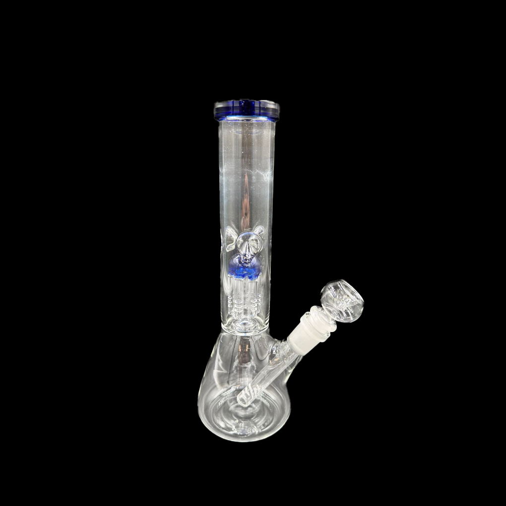 CLEAR CLASSIC – GLASS WATER PIPE – 10-INCH – BEAKER BASE – 300G – 1CT – GB-CSBP-10-300G – [MSRP: $22.50]