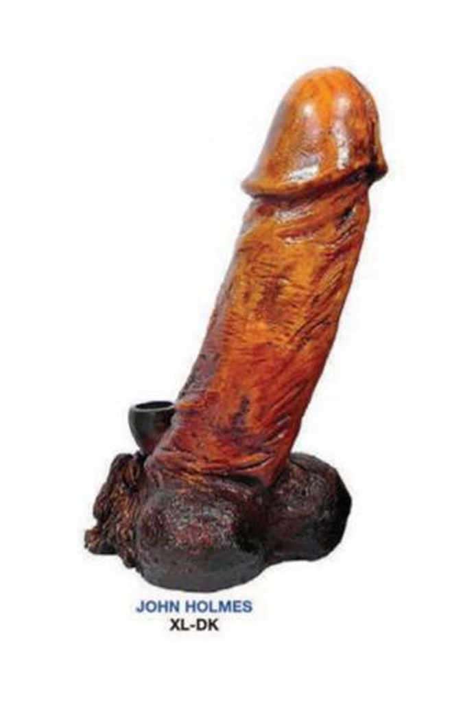 JOHN HOLMES – HAND CRAFTED – X-LARGE – RESIN WATER PIPE – 1CT – XL-DK – [MSRP: $48.50]