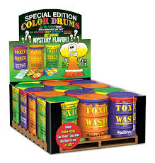 CANDY DYNAMICS – TOXIC WASTE ORIGINAL YELLOW SOUR CANDY DRUM – CANDY & SNACKS – 1.7OZ – 12CT DISPLAY – [MSRP: $2.79 EACH]