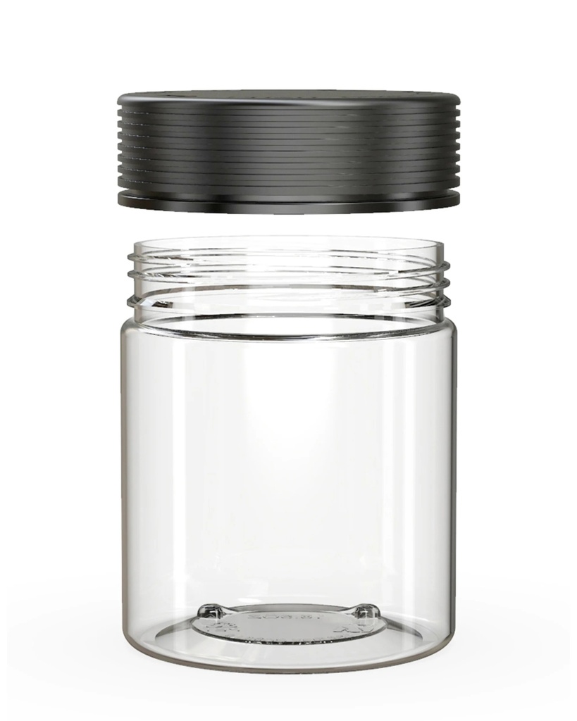 CHUBBY GORILLA – CONTAINERS & JARS – CHILD RESISTANT SPIRAL XL PLASTIC JAR – 18.5 OZ / 550CC – 1CT – [MSRP: $7.50]