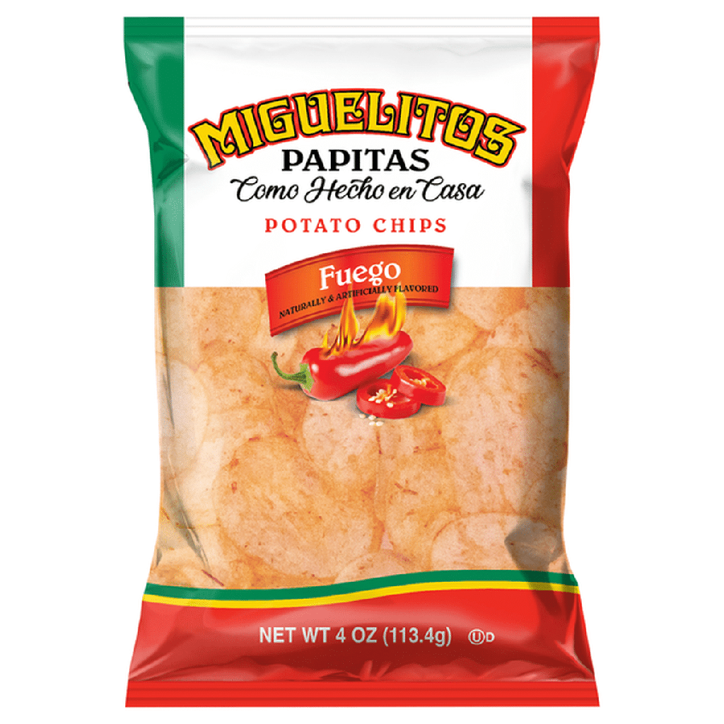 MIGUELITOS PAPITAS POTATO CHIPS – CANDY & SNACKS – 4OZ – 1CT – [MSRP: $1.99]