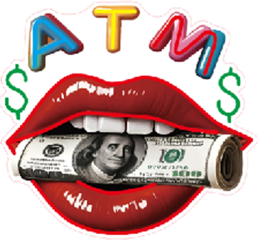 LED SIGN – "ATM" – LIPS CASH LOGO – 24×22 – LED SIGN & OUTDOOR DISPLAY – 1CT – LD-ATMLPS – [MSRP: $STORE USE]
