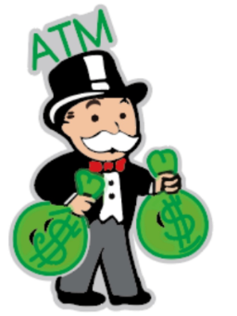 LED SIGN – "ATM" – MONOPOLY MAN LOGO – 15.7×23.6 – LED SIGN & OUTDOOR DISPLAY – 1CT – ATMMPM – [MSRP: $STORE USE]
