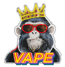 LED SIGN – "VAPE" – KING MONKEY LOGO – 22×24 – LED SIGN & OUTDOOR DISPLAY – 1CT – VAPEMNK – [MSRP: $STORE USE]
