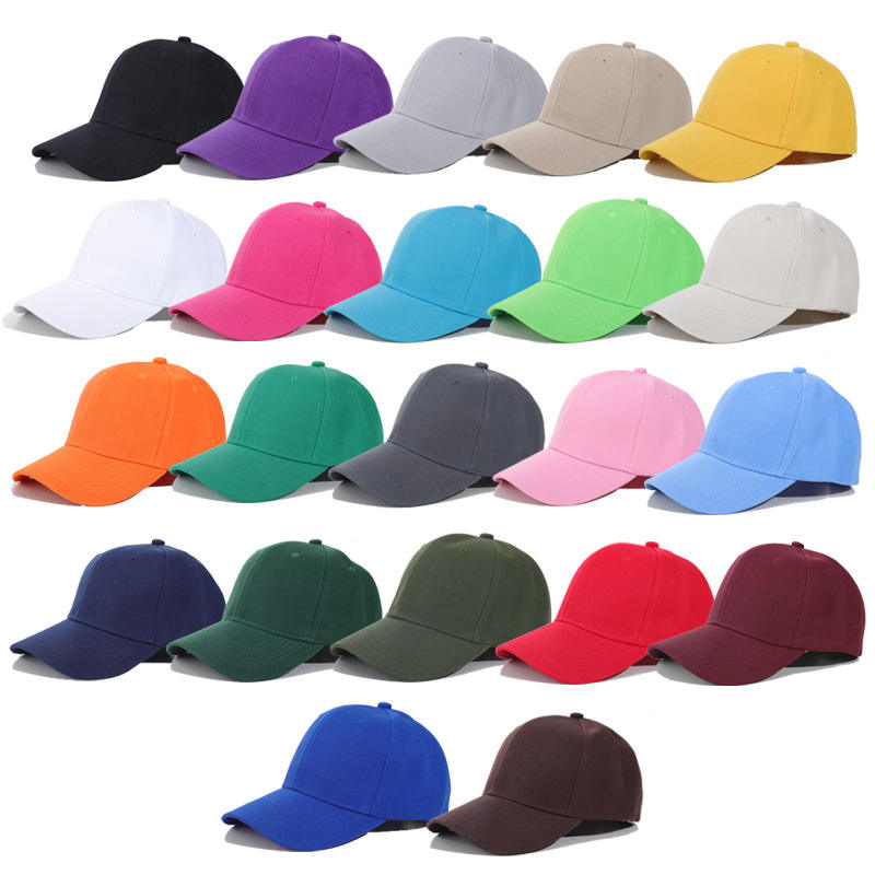 BASEBALL CAP – SOLID COLOR – ADJUSTABLE FIT – 1CT – TCM5 [MSRP: $5.99]