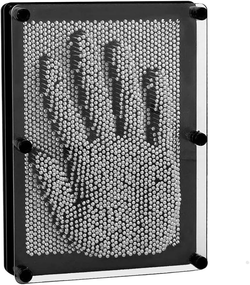 NOVELTY GAME - 3D PIN ART IMPRESSION SCULPTURE – SHAPES – 1CT – NOV33 [MSRP: $15]