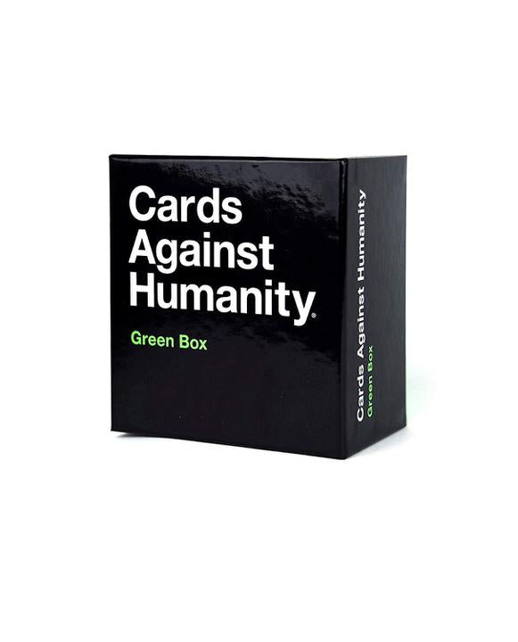 NOVELTY GAME - CARDS AGAINST HUMANITY - GREEN BOX EXPANSION CARD GAME - 1CT - 0162G-13 [MSRP: $18.99]