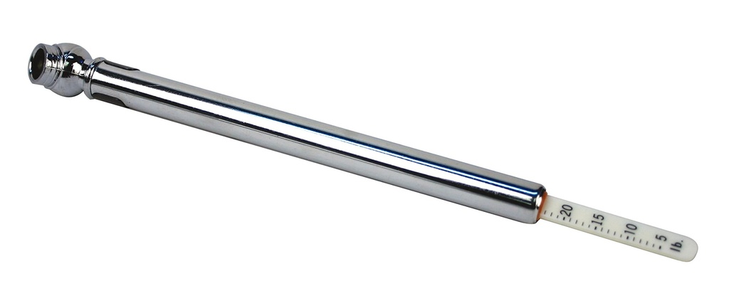 HARDWARE - PENCIL TIRE PRESSURE GAUGE - STEEL TIRE GAGE - 1CT - GST9 [MSRP: $3]