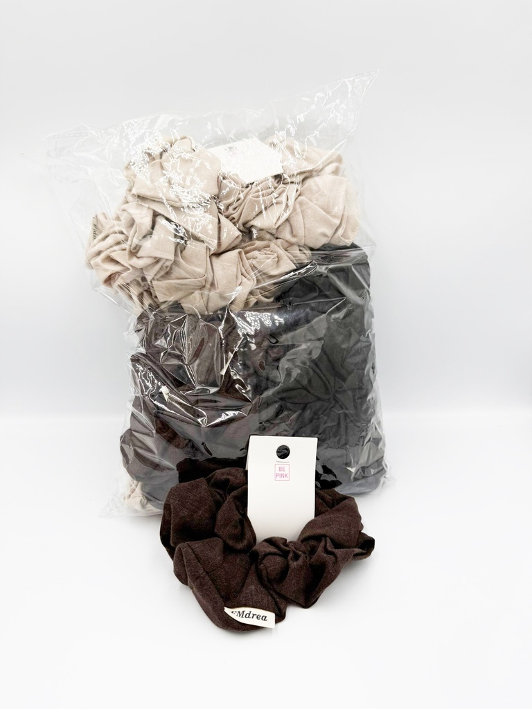 BP - HAIR ACCESSORIES HAIR TIE / SCRUNCHIE MULTI COLORS BAG 20BAG/DZ - 04-232 - [MSRP: $2.99 BG]