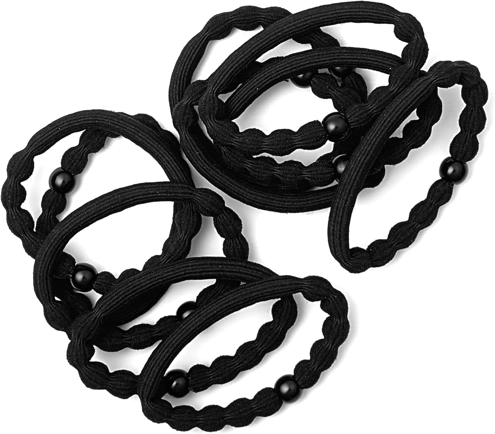 MSMP - HAIR ACCESSORIES (L) - HAIR ELASTICS 10PCS/CRD 12CRD/DZ - T1-T2-T3 - [MSRP: $2 CRD]