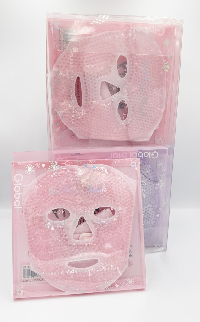 GLOBAL STAR SKIN CARE SPA FACE MASK, EYE PATCHES  HOT AND COLD THERAPY TO REDUCE PUFFINESS, DARK CIRCLES 12CT - 05-72 - [MSRP: $7 CT]