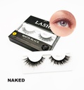 BP - COSMETICS MAKEUP VOLUME STRIP EYELASHES MATTE BLACK FAUX MINK COLLECTION FULL STRIP 12PK/DZ - [MSRP: $3.99 PK]