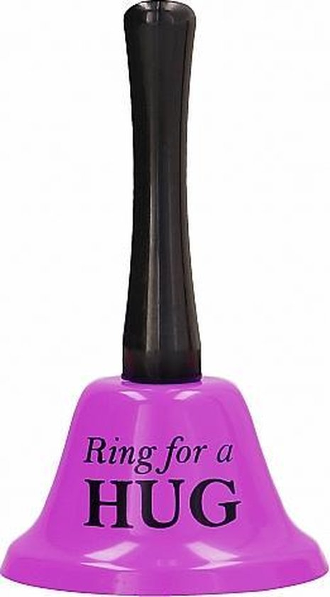 NOVELTY ACCESSORY – HUG – RING FOR A HUG GIFT & NOVELTY HANDLE BELL – 1CT – NOV56 - [MSRP: $5]
