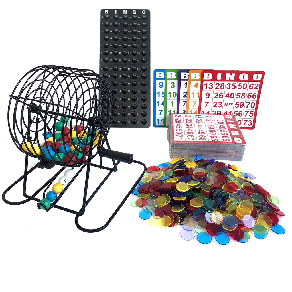 NOVELTY GAME – GAME ON – BINGO SET – 9-INCH – 1CT - NOV45 - [MSRP: $25]